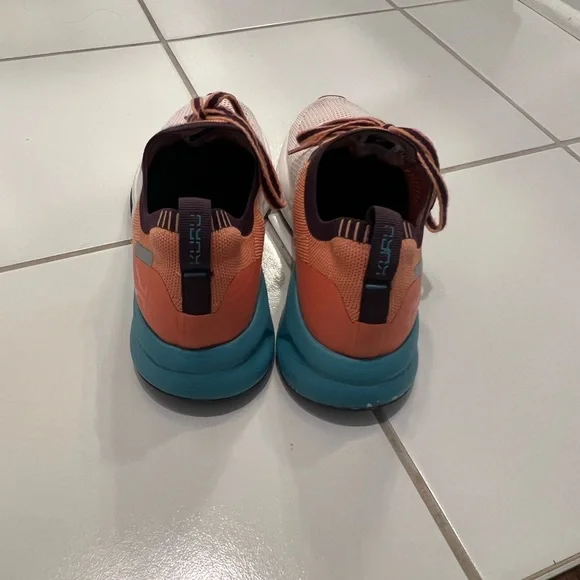 KURU Women's Flux Athletic Shoes - Pink and Purple - Picture 4 of 5